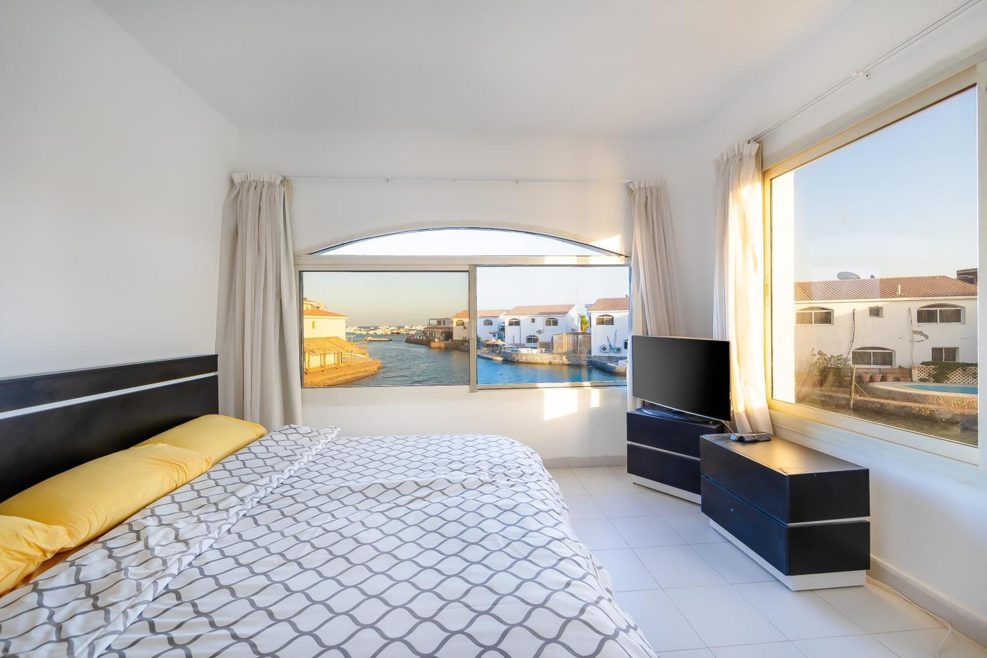 Aden Beach - Sea View Room With Beach Access In Villa Hurghada Exterior foto